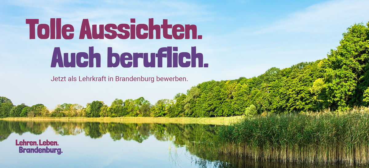 Kampagne_Tolle Aussichten_Auch beruflich©MBJS Kampagne_Tolle Aussichten_Auch beruflich©MBJS